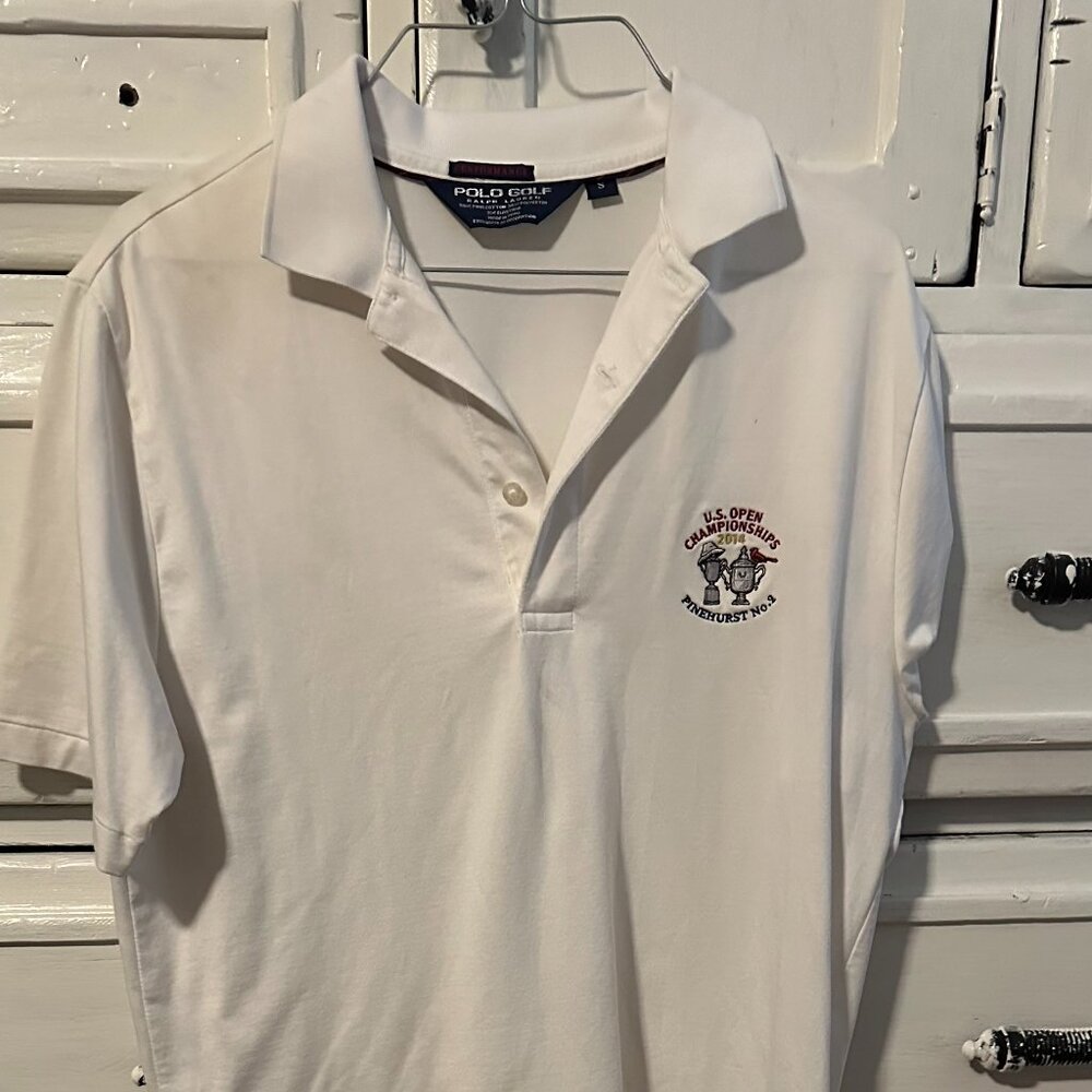 Vintage mens us open championships polo